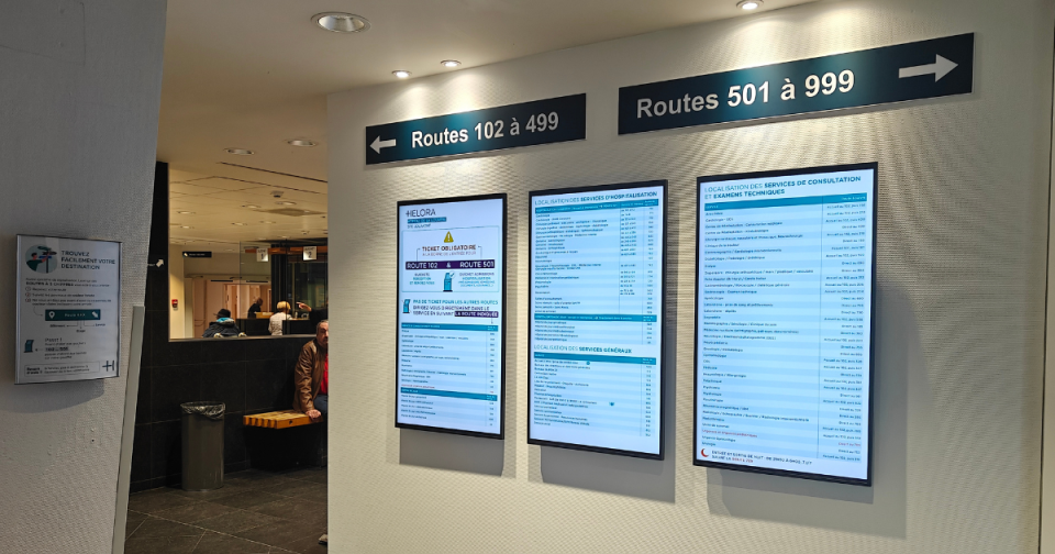Nouveau à l’hôpital de Jolimont : suivez la route !