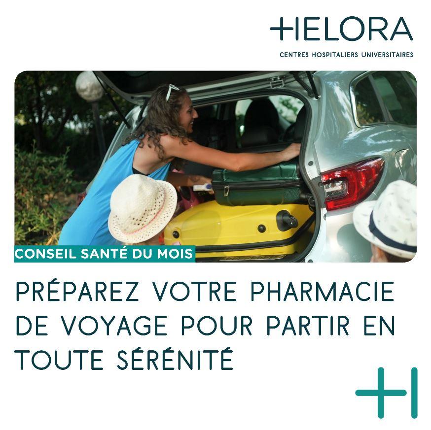 Conseil Santé - Préparez votre pharmacie de voyage pour partir en toute sérénité