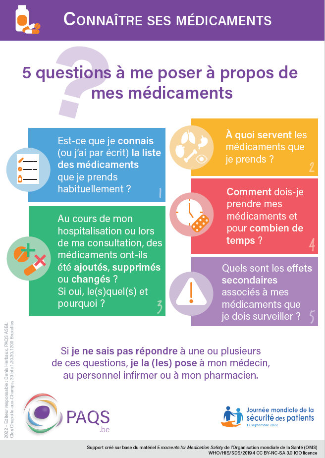 Journée mondiale de la sécurité des patients - 17/09