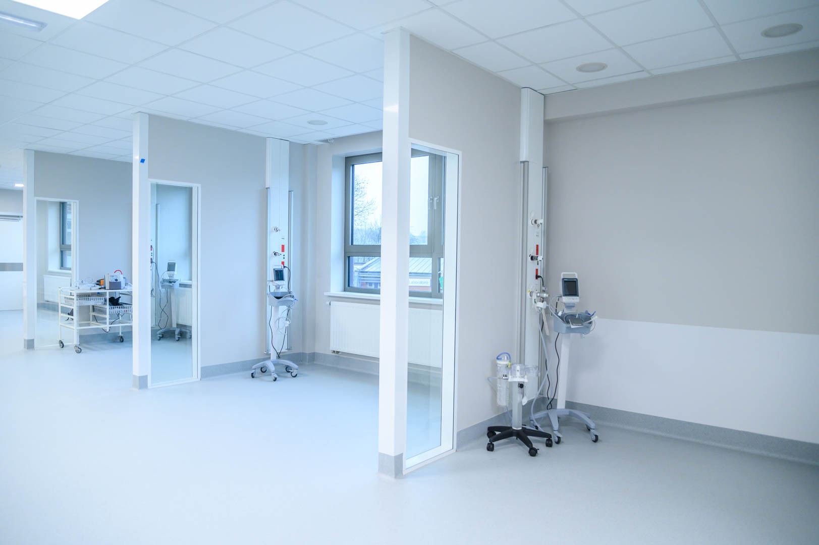 Salle de réveil du plateau d'endoscopie